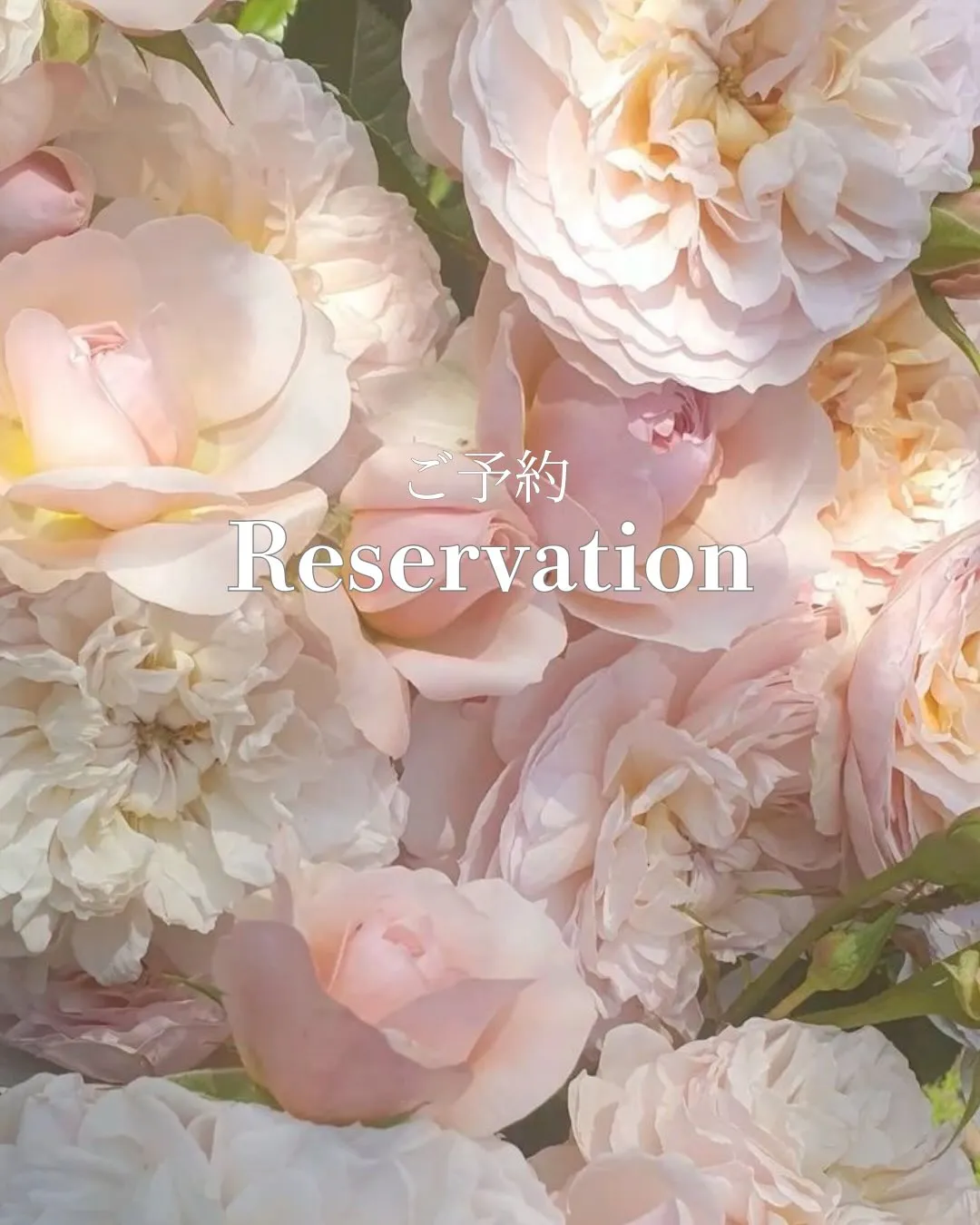 ご予約方法について🌷