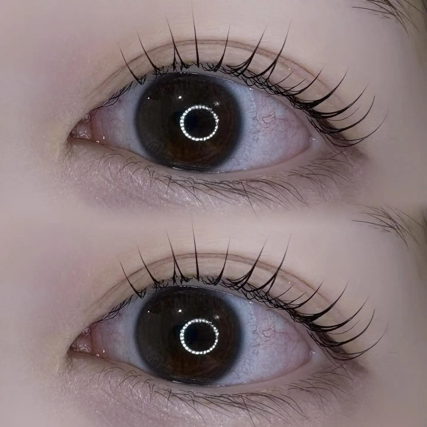 根元から立ち上げて緩いカールで長さ見せ🪽💖